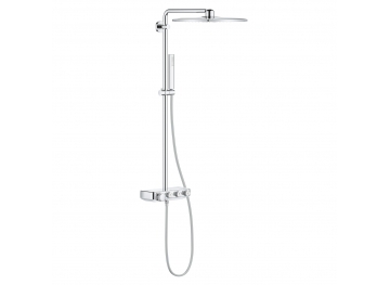 GROHE Душ система с термостат цвят MOON WHITE EUPHORIA SMARTCONTROL SYSTEM 310 CUBE 26508LS0