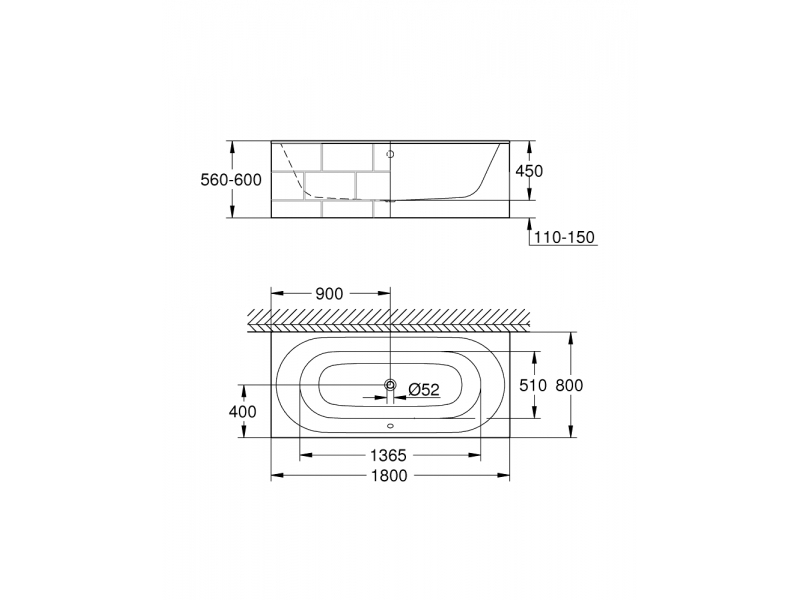 GROHE Вана ESSENCE 39617000