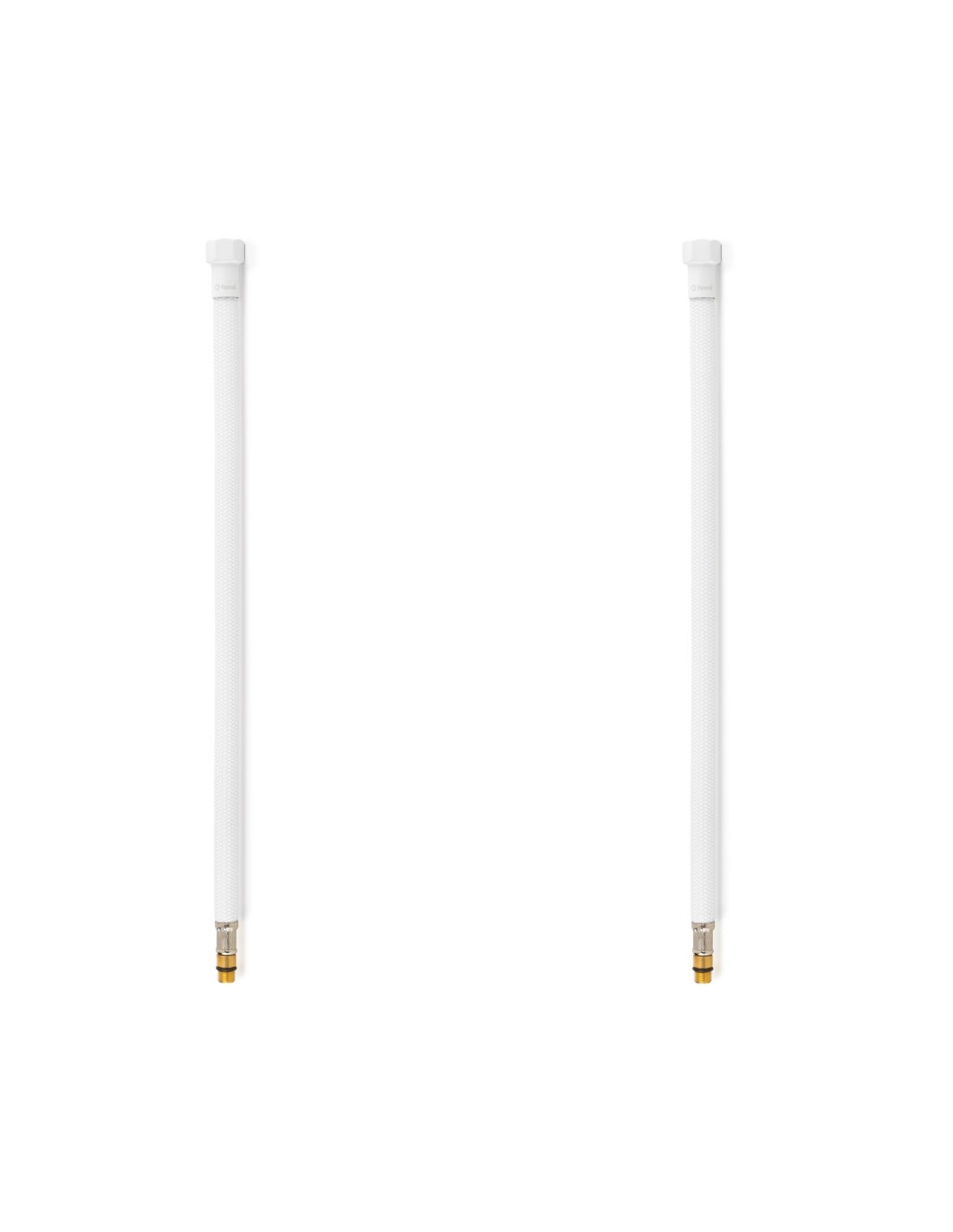 Мека връзка компл. 2 бр. GRIFACB PREMIUM WHITE цвят бял с кайка бял мат  Ж3/8-M10X1-400мм ф8 209977