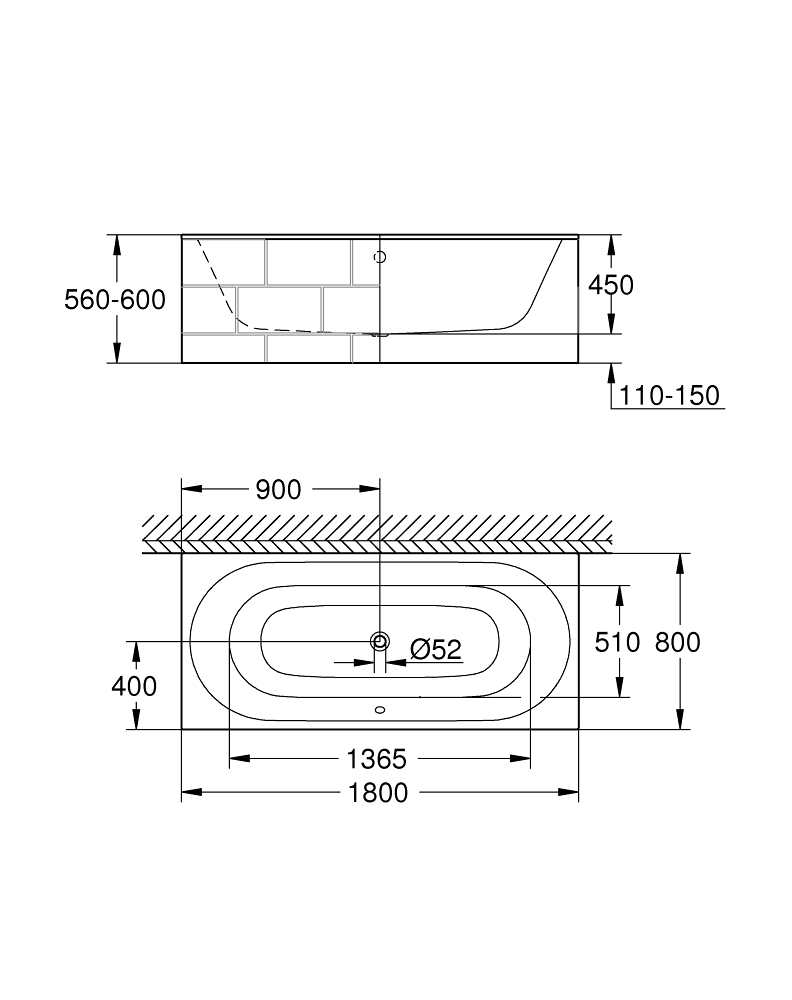 GROHE Вана ESSENCE 39619000