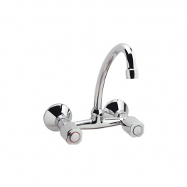 VIDIMA Смесител стенен за умивалник ИСКЪР B1390AA