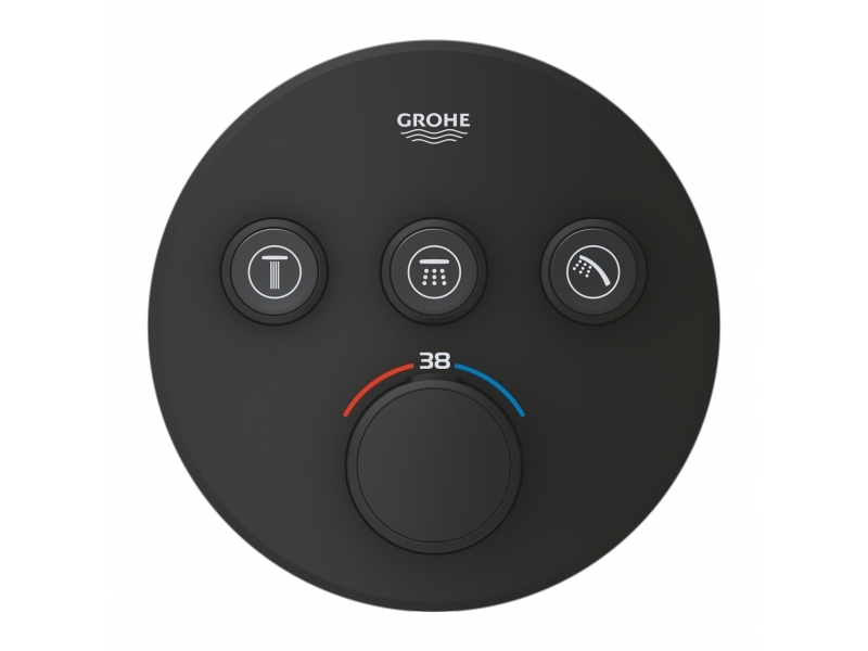 GROHE ТЕРМОСТАТ ЗА ВГРАЖДАНЕ С 3 ИЗВОДА GROHTHERM SMARTCONTROL 29508KF0