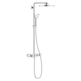 GROHE Душ система с термостат MOON WHITE EUPHORIA SMARTCONTROL SYSTEM 310 DUO 26507LS0