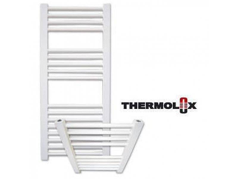 Thermolux Алуминиева лира за баня 400x900, бяла
