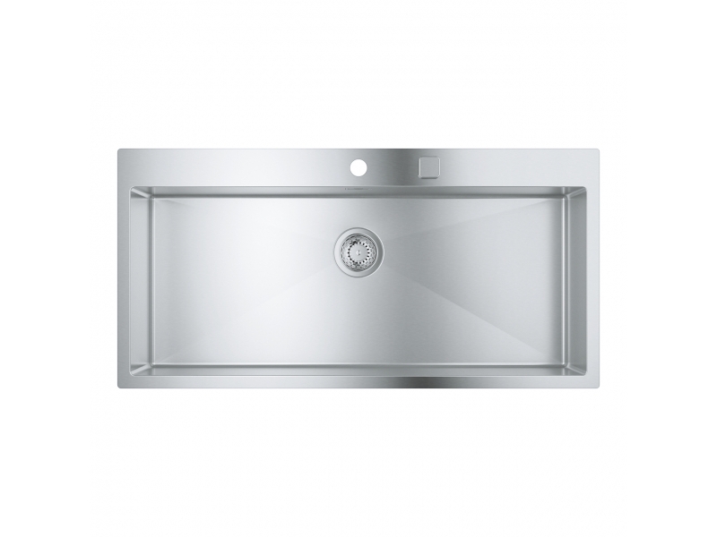 GROHE Кухненска мивка от неръждаема стомана с 1 корито и изпразнител K800 31586SD1