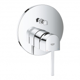 GROHE едноръкохватков смесител за вграждане за вана/душ, външна част с 2-степенен GROHE PLUS 24060003