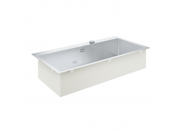 GROHE Кухненска мивка от неръждаема стомана с 1 корито и изпразнител K800 31586SD1