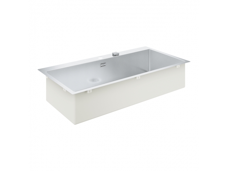 GROHE Кухненска мивка от неръждаема стомана с 1 корито и изпразнител K800 31586SD1