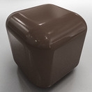 Единична мивка полимермрамор Fat 56 x 51 см