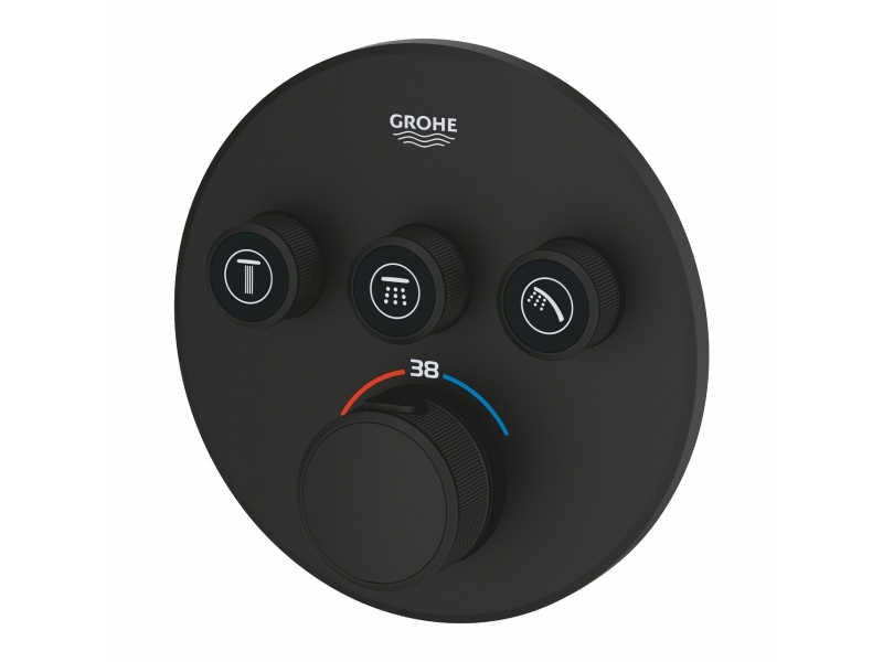 GROHE ТЕРМОСТАТ ЗА ВГРАЖДАНЕ С 3 ИЗВОДА GROHTHERM SMARTCONTROL 29508KF0