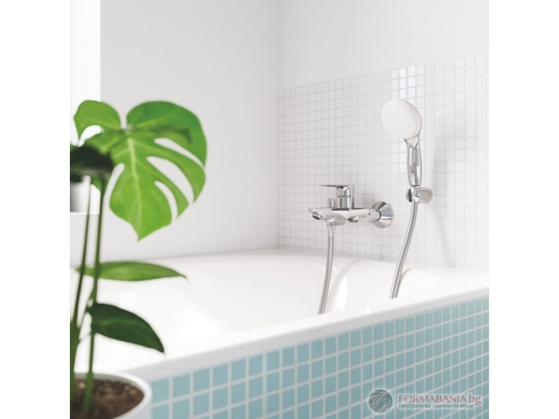 GROHE Смесител за вана/душ 1/2", едноръкохватков, BAUEDGE 23604001