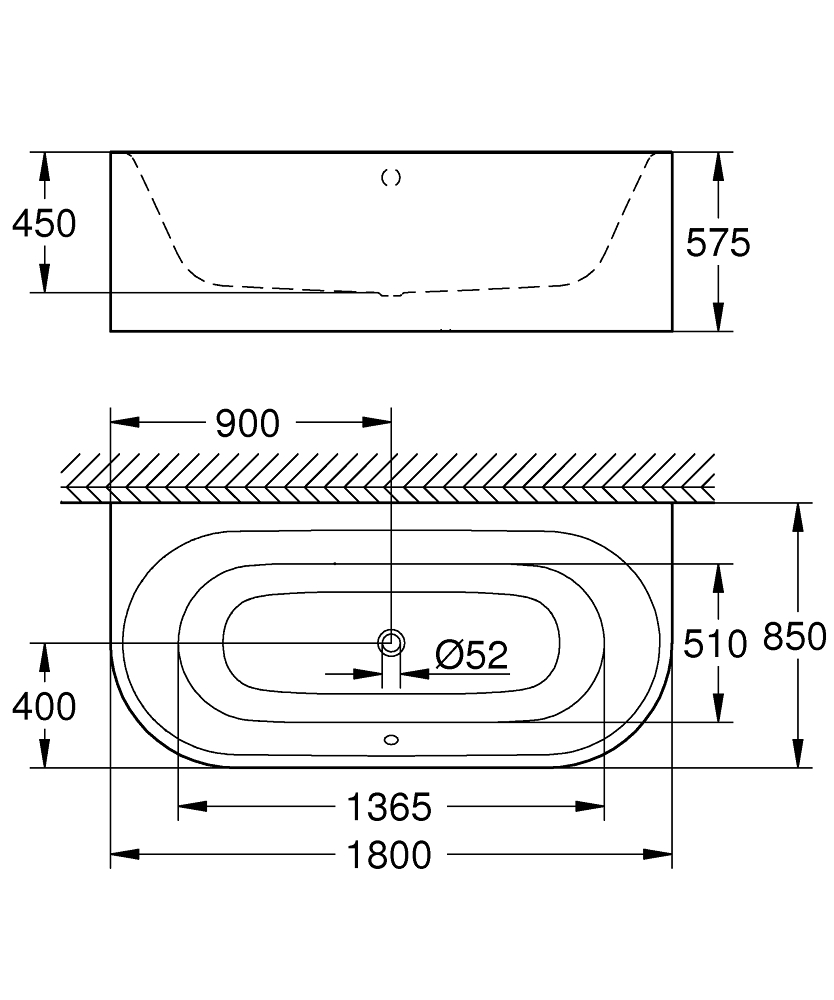 GROHE Вана ESSENCE 39622000