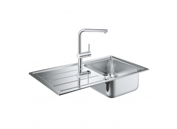 GROHE Комплект кухненска мивка K500 и смесител MINTA 31573SD1