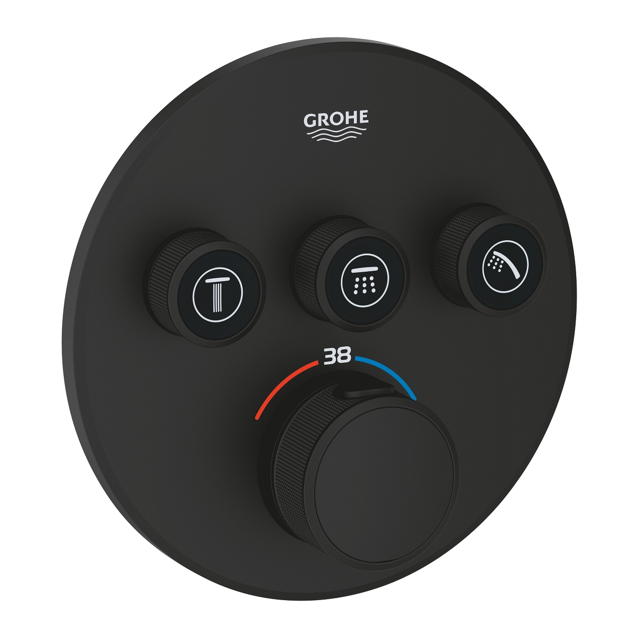 GROHE ТЕРМОСТАТ ЗА ВГРАЖДАНЕ С 3 ИЗВОДА GROHTHERM SMARTCONTROL 29508KF0